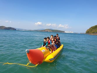 Банановый остров Заскочит на Мега Водные виды спорта